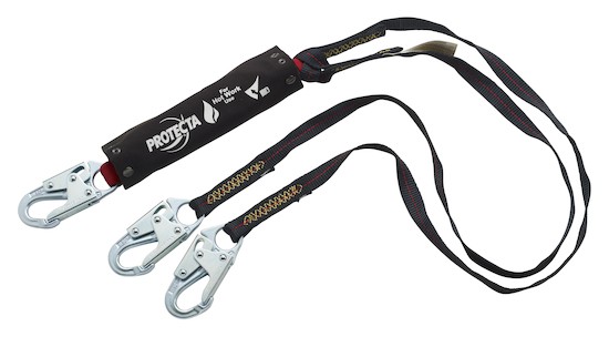 PRO™ 100% Tie-Off Shock Absorbing Lanyard for Hot Work Use (#1340187)