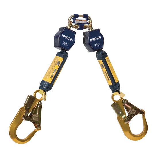  Nano-Lok™ Twin-Leg Quick Connect Self Retracting Lifeline - Web (#3101277)