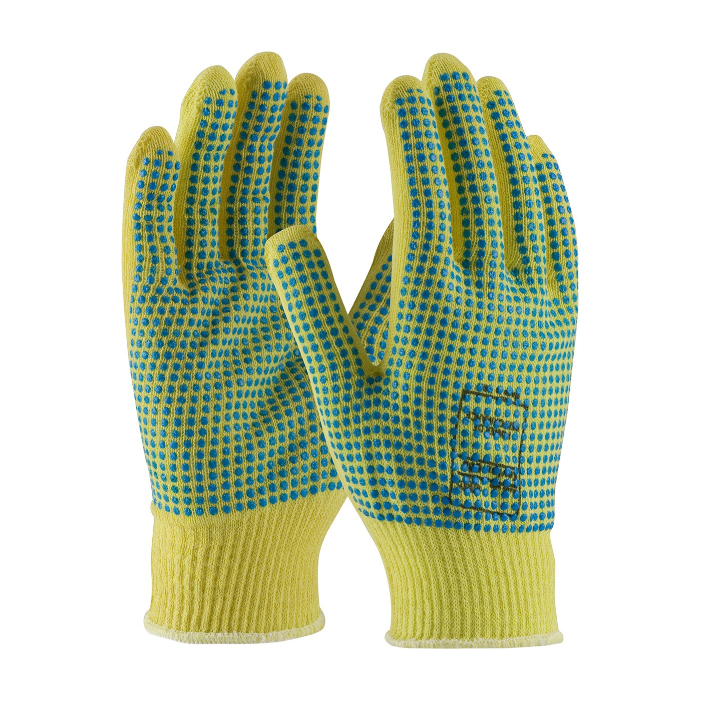 Kut Gard® Seamless Knit Kevlar® Glove with Double-Sided PVC Dot Grip - Light Weight  (#08-K200PDD)