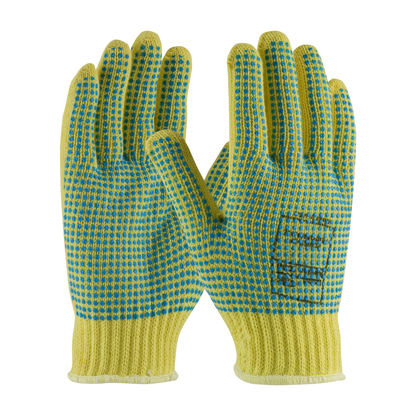 Kut Gard® Seamless Knit Kevlar® Glove with Double-Sided PVC Dot Grip - Heavy Weight  (#08-K350PDD)