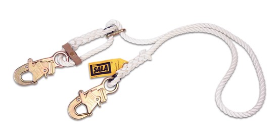 Rope Adjustable Positioning Lanyard - Polyester, 6 ft. (#1232210)