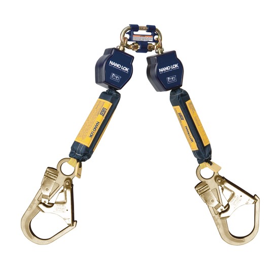  Nano-Lok™ Twin-Leg Quick Connect Self Retracting Lifeline - Web (#3101280)