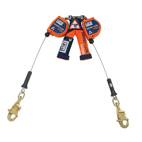  Nano-Lok™ edge Twin-Leg Quick Connect Self Retracting Lifeline - Cable (#3500226)