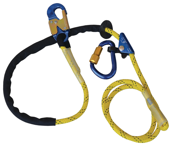Pole Climber's Adjustable Rope Positioning Lanyard, 8 ft. (#1234071)