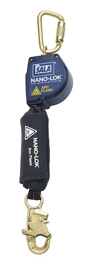 Nano-Lok™ Arc Flash Self Retracting Lifeline with Anchor Hook (#3101533)