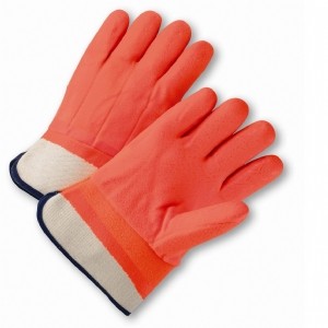  West Chester® PVC Dipped Glove with Foam over Jersey Lining - Rough Finish  (#1017ORF)