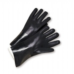 West Chester® PVC Dipped Glove with Interlock Liner and Smooth Finish - 14"  (#1047)