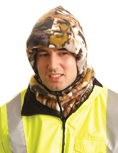 3-in-1 Fleece Balaclava, Camo (#1070-C)