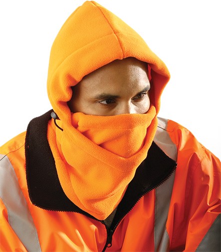 Fleece Balaclava with Face Panel (#1080)