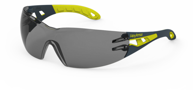 HexArmor® MX200 Safety Glasses, gray anti-fog (#11-10006-02)