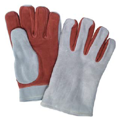 Leather Heat Resistant Gloves, 2-ply (#111-GL)