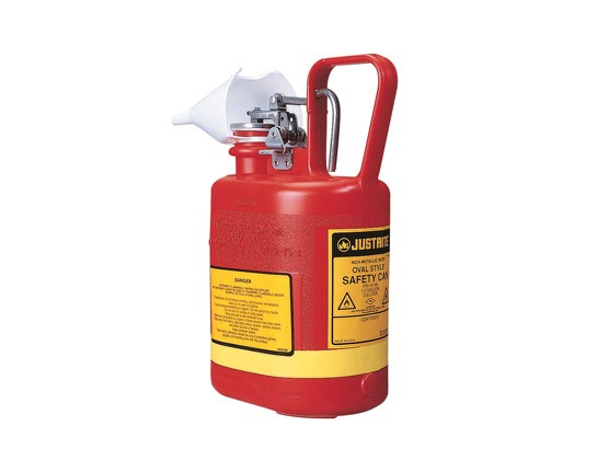Justrite Type I Poly Safety Can, 1.0 gallon (#14160)