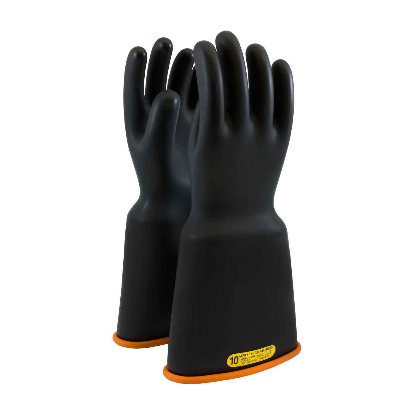  NOVAX® Class 2 Rubber Insulating Glove with Bell Cuff - 16"  (#159-2-16)