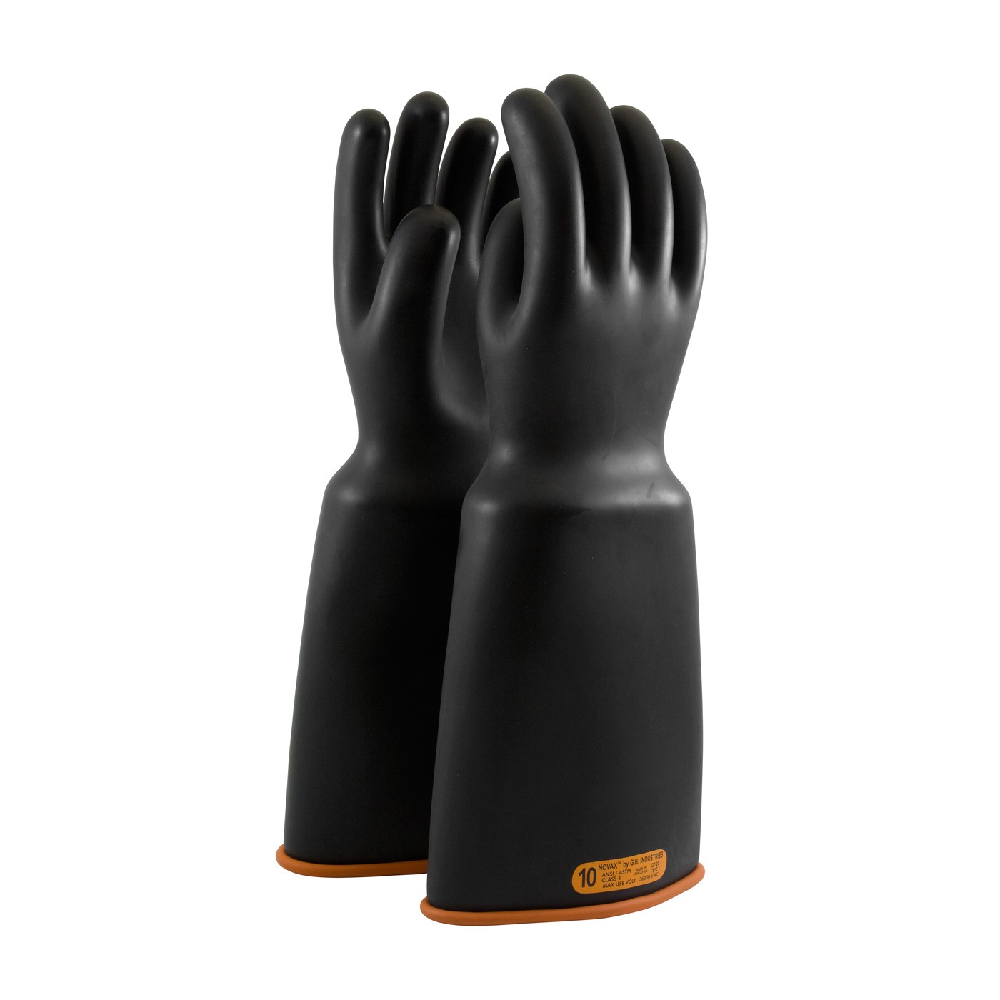 NOVAX® Class 4 Rubber Insulating Glove with Bell Cuff - 16"  (#159-4-16)