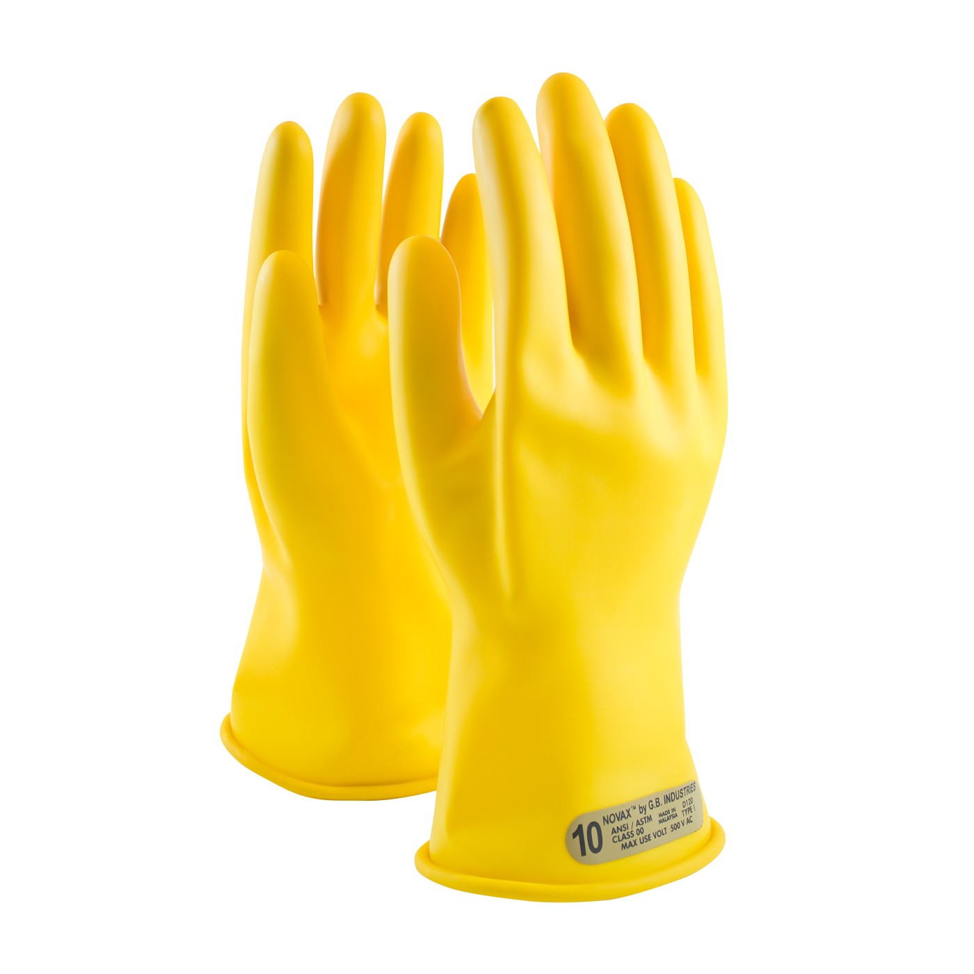NOVAX® Class 00 Rubber Insulating Glove with Straight Cuff - 11"  (#170-00-11)