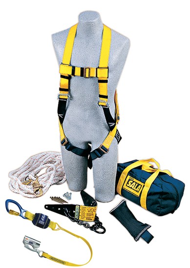Roofer's Fall Protection Kit - Heavy-Duty Anchor (#2104168)