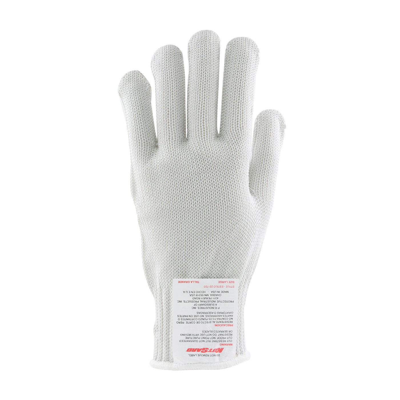 Kut Gard® Seamless Knit PolyKor® Blended Antimicrobial Glove - Medium Weight  (#22-720)