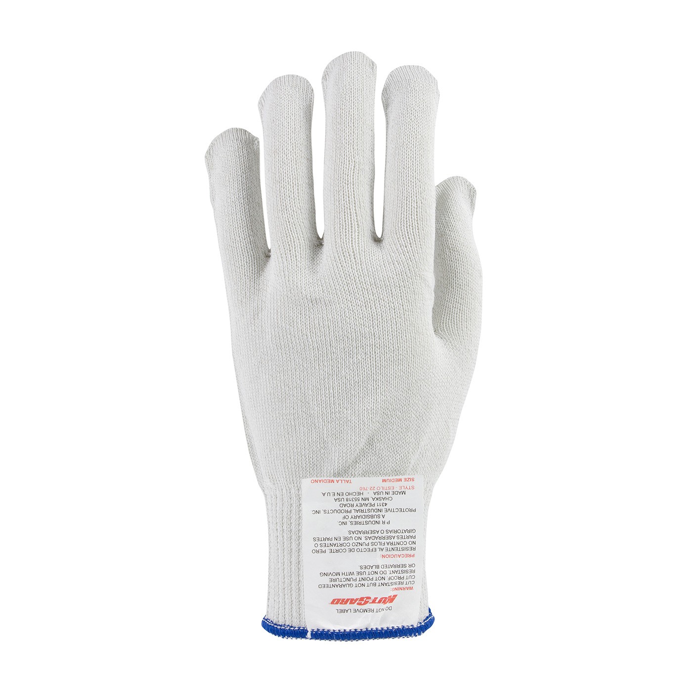 Kut Gard® Seamless Knit Dyneema® Blended Antimicrobial Glove - Medium Weight  (#22-760)