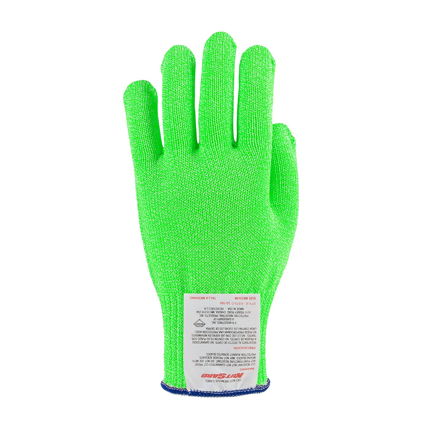 Kut Gard® Seamless Knit Dyneema® Blended Antimicrobial Glove - Medium Weight  (#22-760BG)