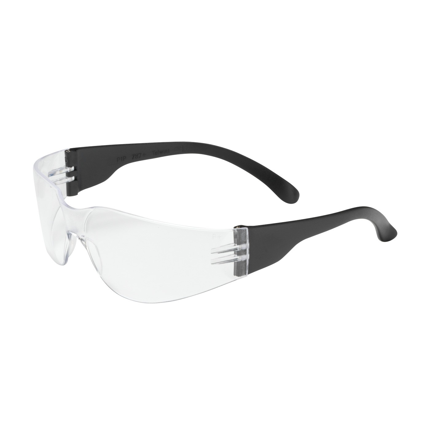 Zenon Z11sm™ Rimless Safety Glasses with Black Temple, Clear Lens and Anti-Scratch / Anti-Fog Coating  (#250-00-0920)