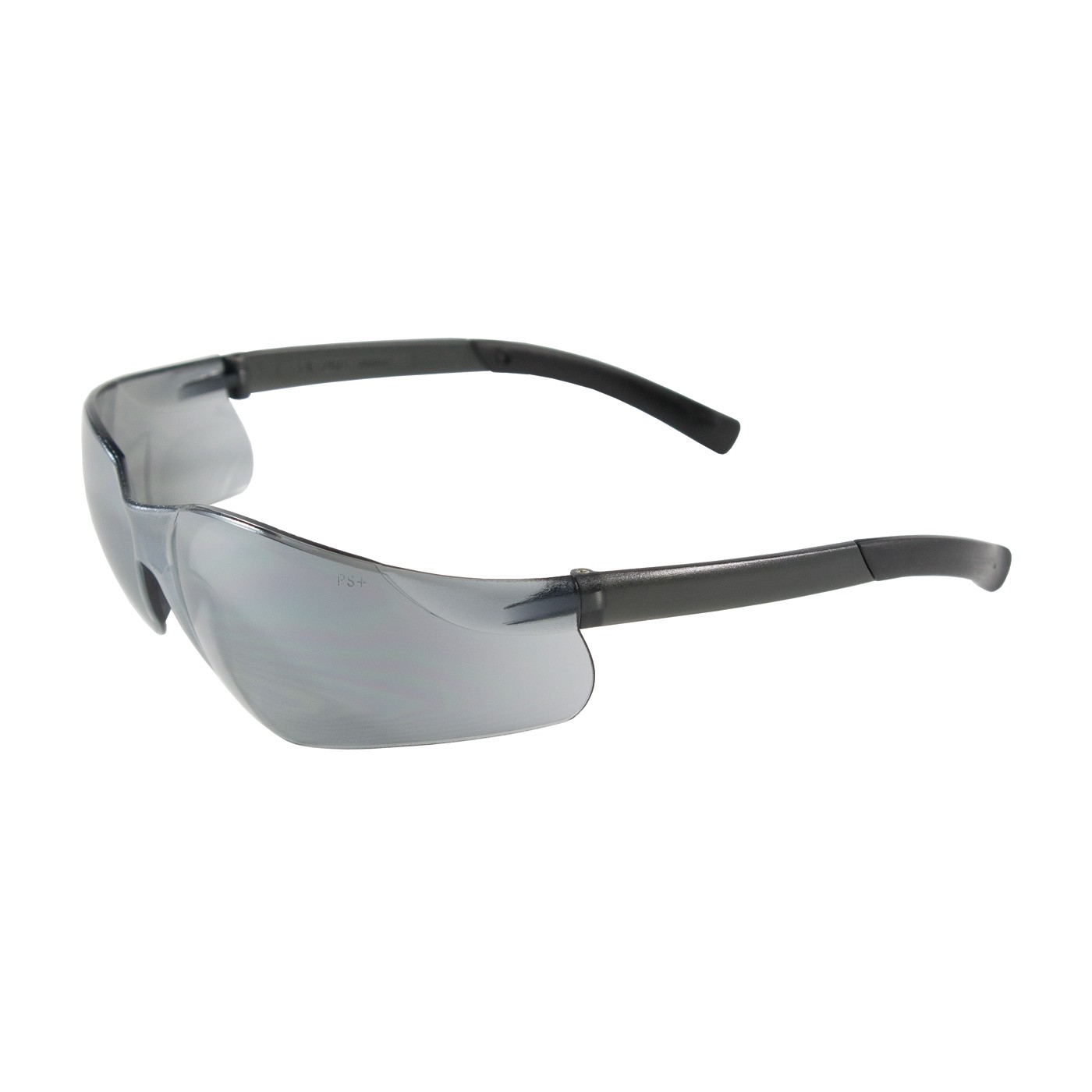  Zenon Z13™ Rimless Safety Glasses with Black Temple, Silver Mirror Lens and Anti-Scratch Coating  (#250-06-0005)