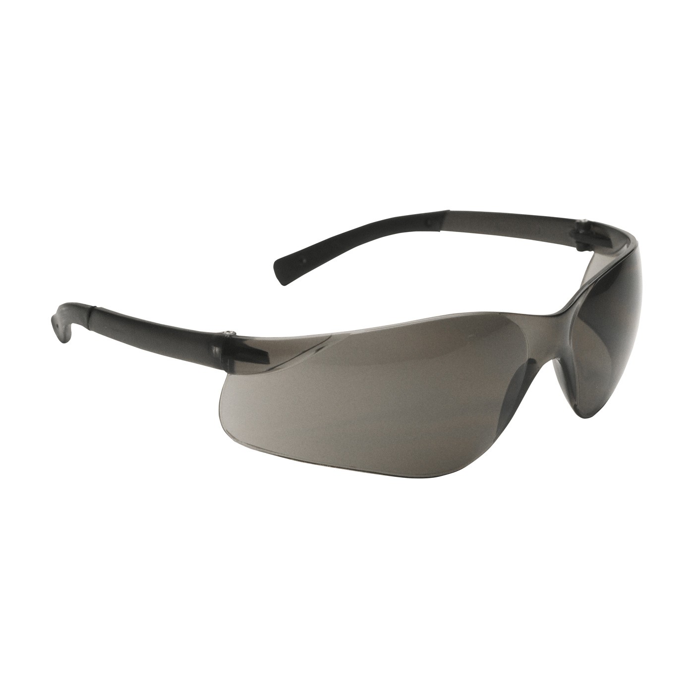 Zenon Z13™ Rimless Safety Glasses with Dark Gray Temple, Gray Lens and Anti-Scratch Coating  (#250-06-5501)