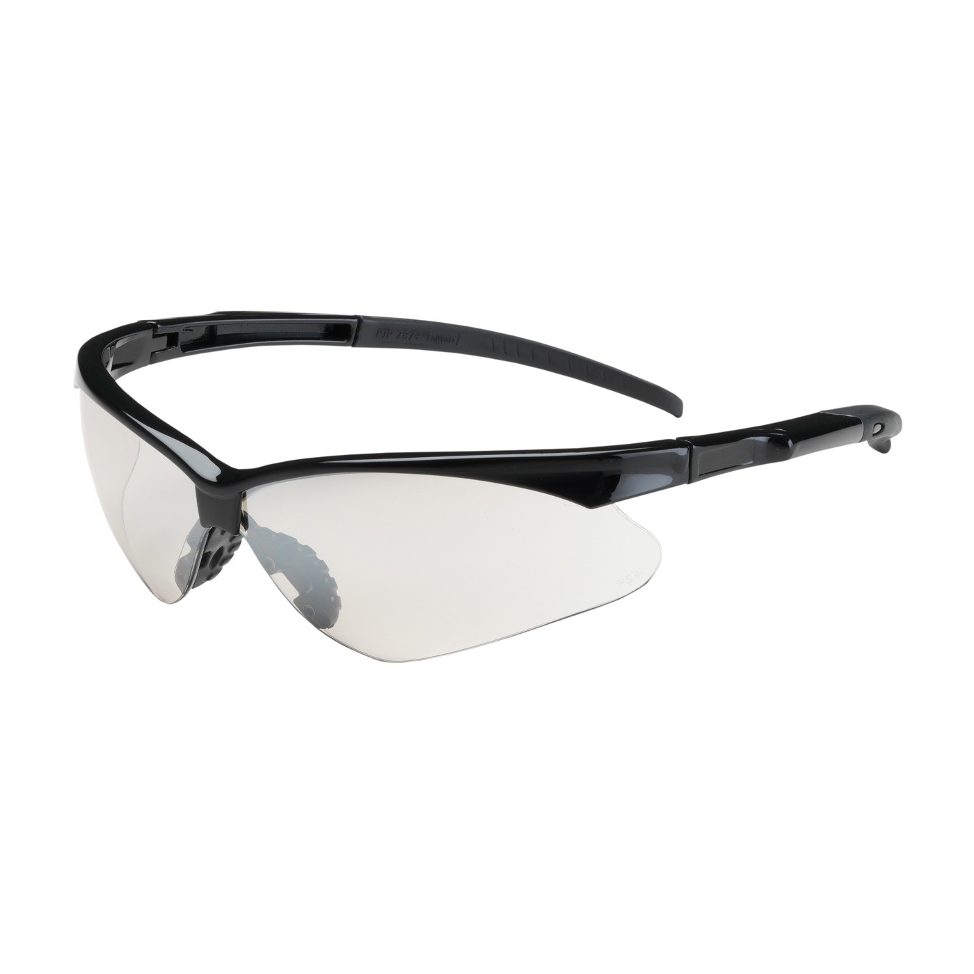 Adversary™ Semi-Rimless Safety Glasses with Black Frame, I/O Lens and Anti-Scratch Coating  (#250-28-0002)