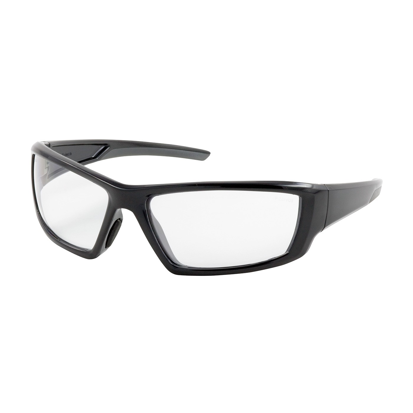 Sunburst™ Full Frame Safety Glasses with Black Frame, Clear Lens and Anti-Scratch / Anti-Fog Coating  (#250-47-0020)