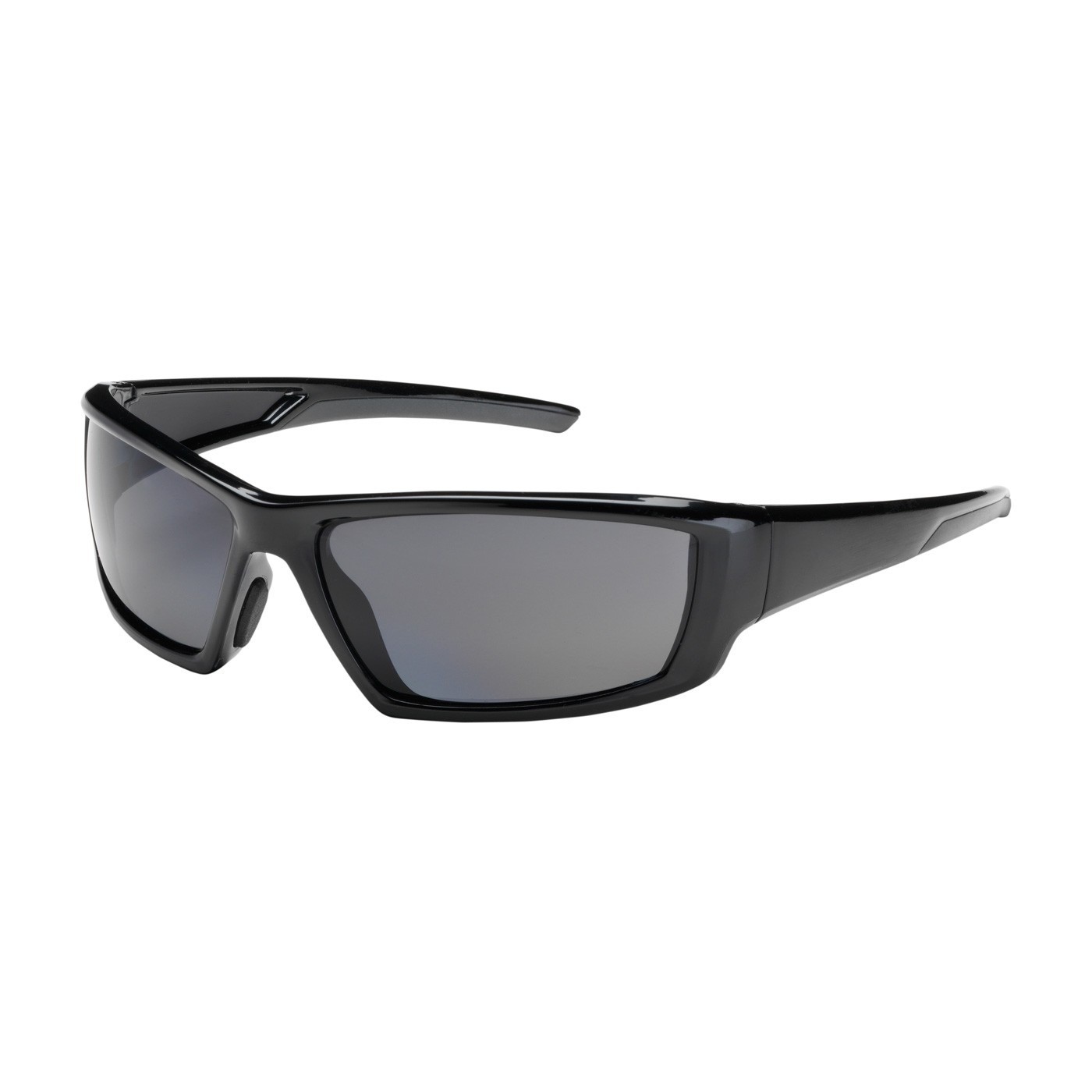 Sunburst™ Full Frame Safety Glasses with Black Frame, Polarized Gray Lens and Anti-Scratch / Anti-Fog Coating  (#250-47-0041)