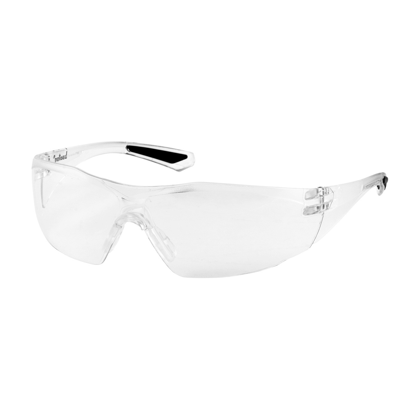 Pulse™ Rimless Safety Glasses with Clear Temple, Clear Lens and Anti-Scratch Coating  (#250-49-0000)