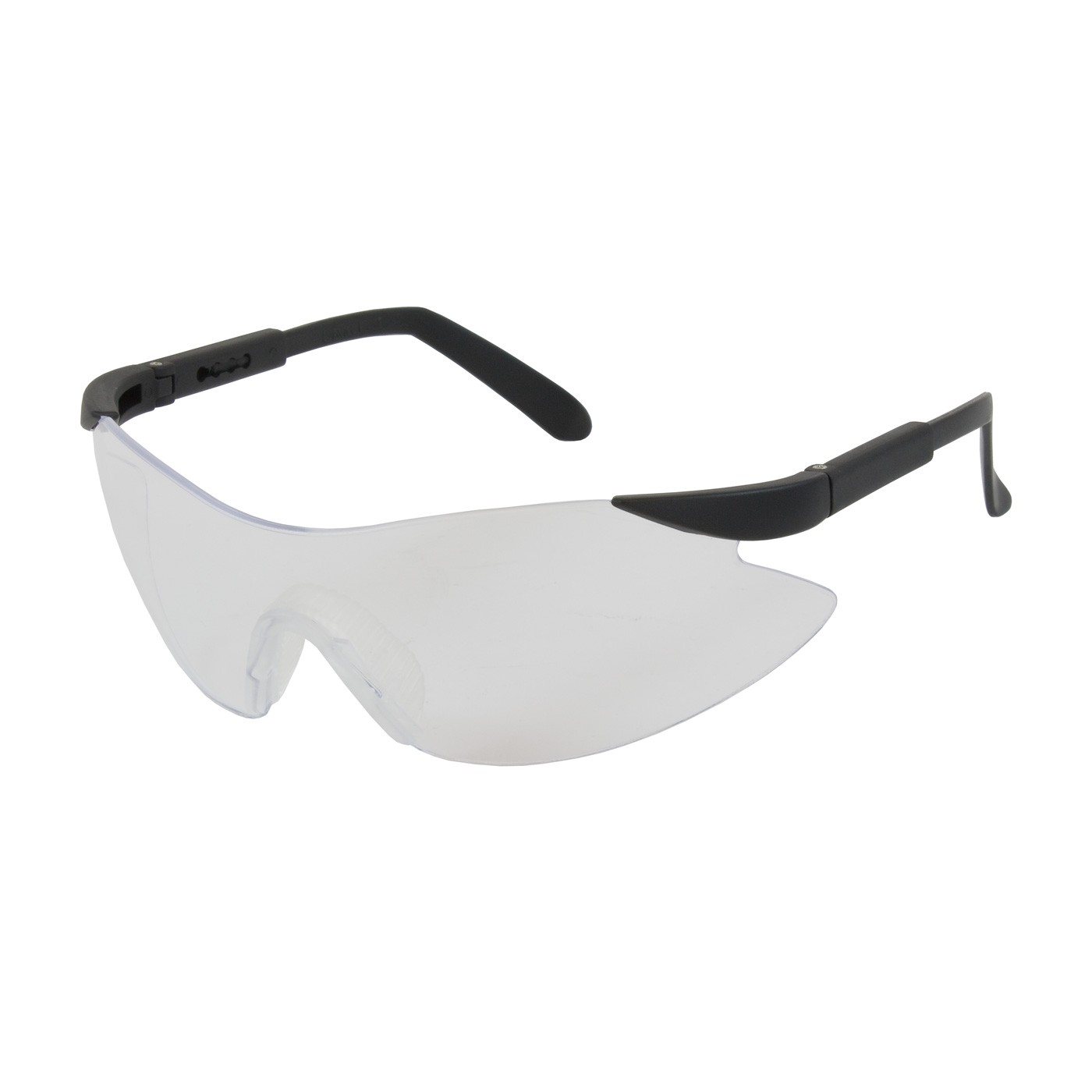 Wilco™ Rimless Safety Glasses with Black Temple, Clear Lens and Anti-Scratch Coating  (#250-92-0000)