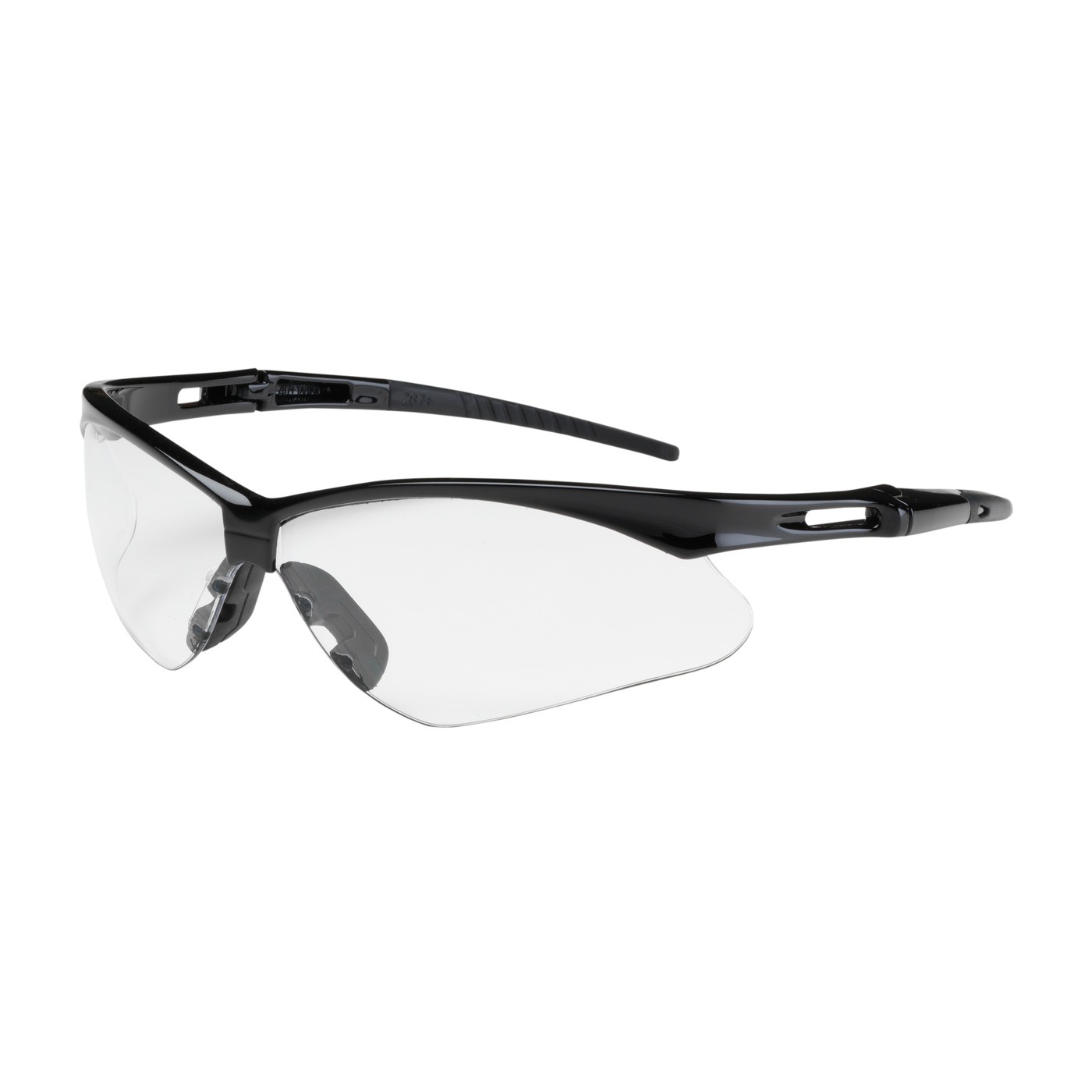 Anser™ Semi-Rimless Safety Glasses with Black Frame, Clear Lens and Anti-Scratch / Anti-Fog Coating  (#250-AN-10111)