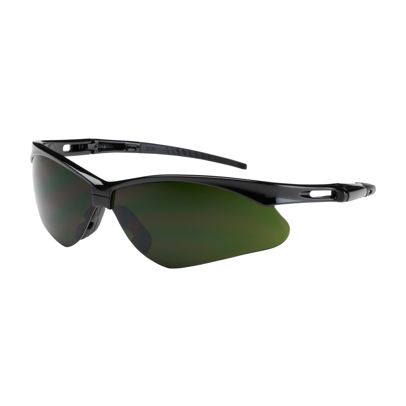 Anser™ Semi-Rimless Safety Glasses with Black Frame, IR Filter Shade 5.0 Lens and Anti-Scratch Coating  (#250-AN-10119)