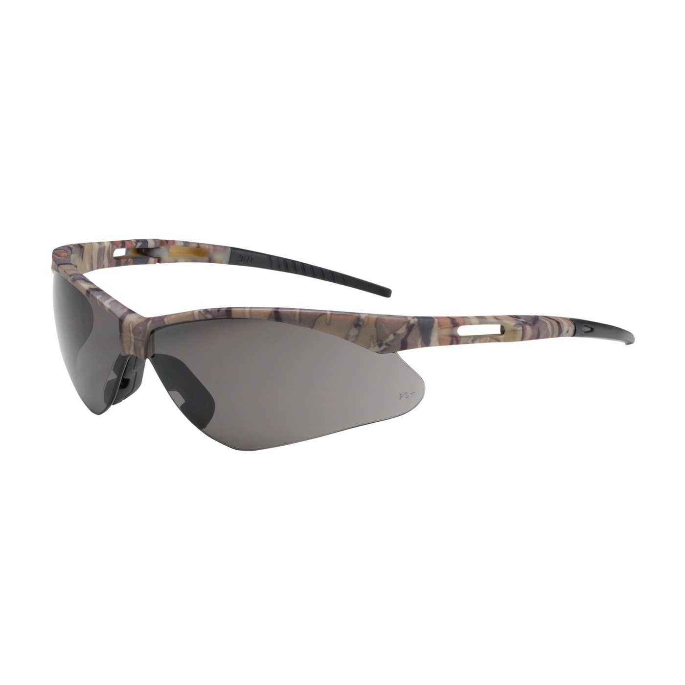 Anser™ Semi-Rimless Safety Glasses with Camouflage Frame, Gray Lens and Anti-Scratch Coating  (#250-AN-10123)