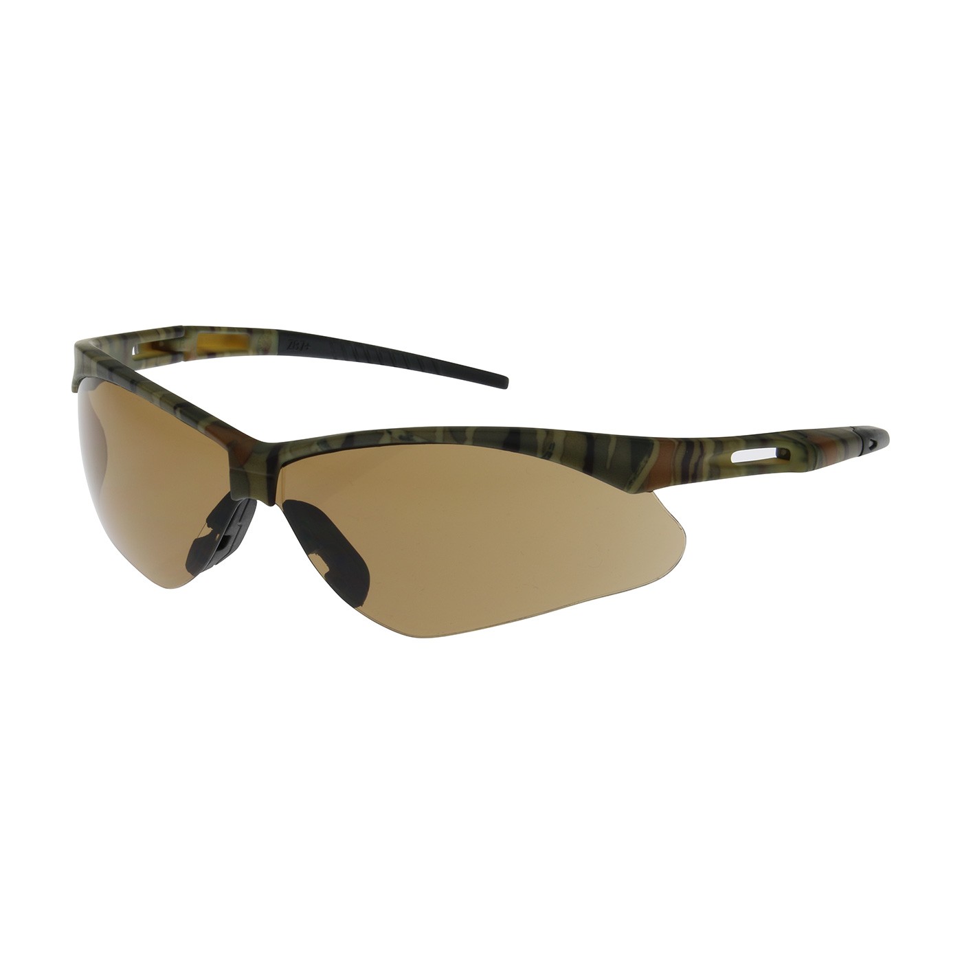Anser™ Semi-Rimless Safety Glasses with Camouflage Frame, Brown Lens and Anti-Fog / Anti-Scratch Coating  (#250-AN-10124)