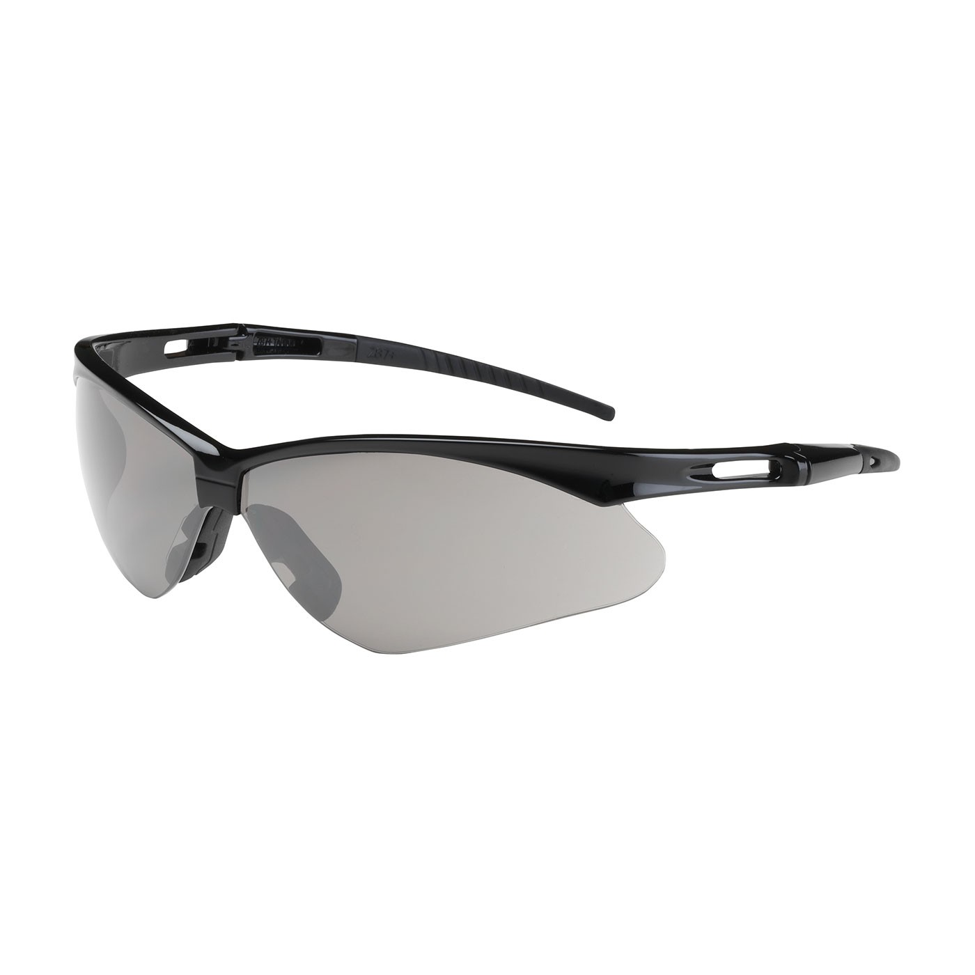 Anser™ Semi-Rimless Safety Glasses with Black Frame, Light Gray Lens and FogLess® 3Sixty™ Coating  (#250-AN-10551)