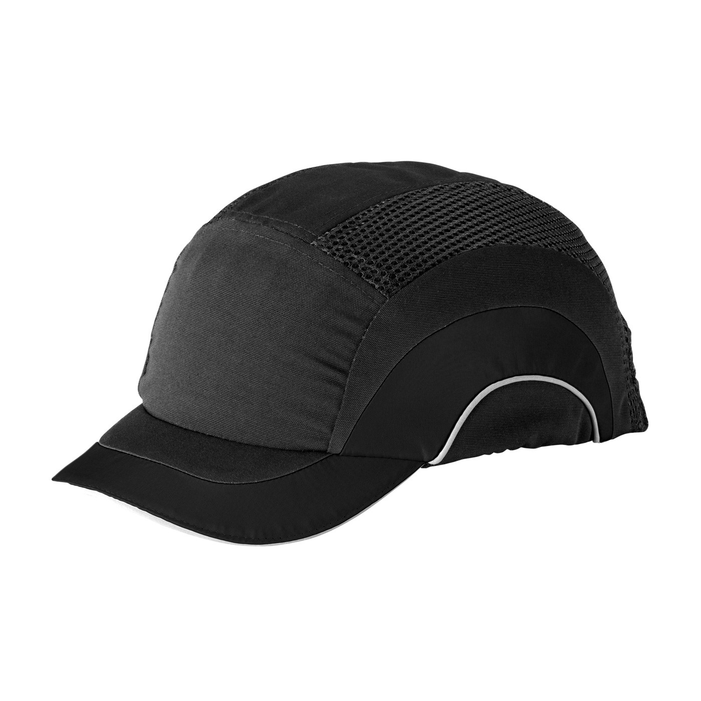 HardCap A1+™ Baseball Style Bump Cap with HDPE Protective Liner and Adjustable Back - Short Brim  (#282-ABS150)