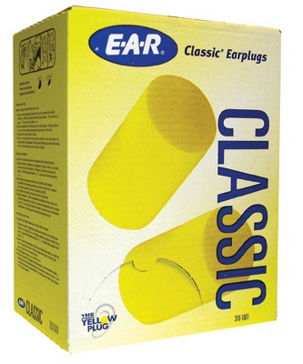3M E-A-R Classic Earplugs, no cord, pillow pack (#310-1001)