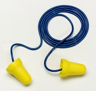 3M E-A-R E-Z-Fit Earplugs, corded (#312-1222)