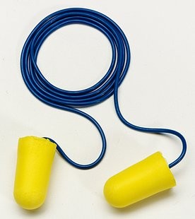 3M E-A-R TaperFit 2 Earplugs, corded (#312-1223)