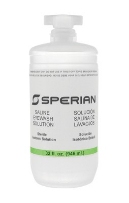 Sperian 32 oz. Saline Eyewash Bottle (#32-000455-0000)