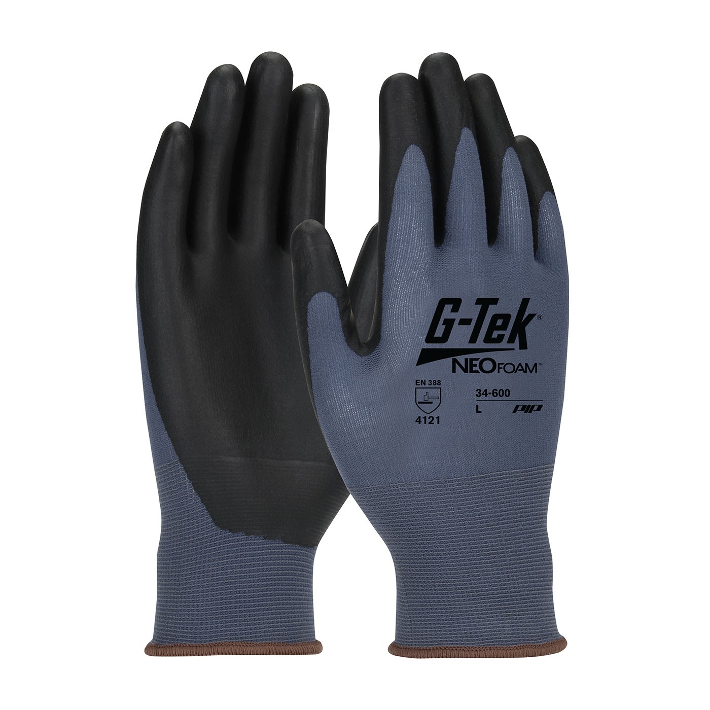 G-Tek® NeoFoam® Seamless Nylon Glove with NeoFoam® Coated Palm & Fingers - Touchscreen Compatible (#34-600)