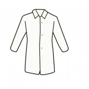Posi-Wear® UB™ PosiWear UB - Lab Coat with No Pockets  (#3718)
