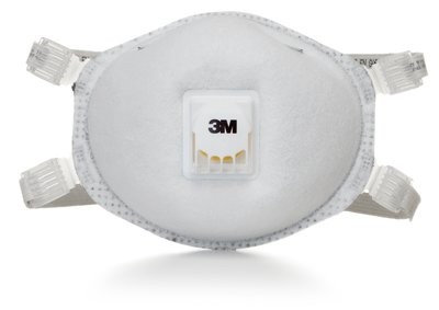 3M™ Particulate Respirator 8214, N95 with Nuisance Level Organic Vapor Relief