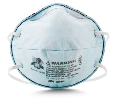 3M™ Particulate Respirator 8246, R95 with Nuisance Level Acid Gas Relief
