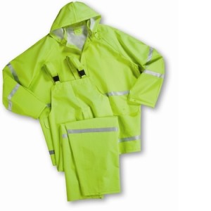 Lime 35mil PVC Class 1 Rainsuit (#4031)