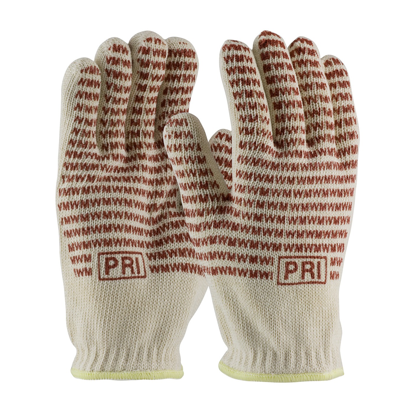 PIP® Double-Layered Cotton Seamless Knit Hot Mill Glove with Double-Sided EverGrip™ Nitrile Coating - 24 oz  (#43-502)