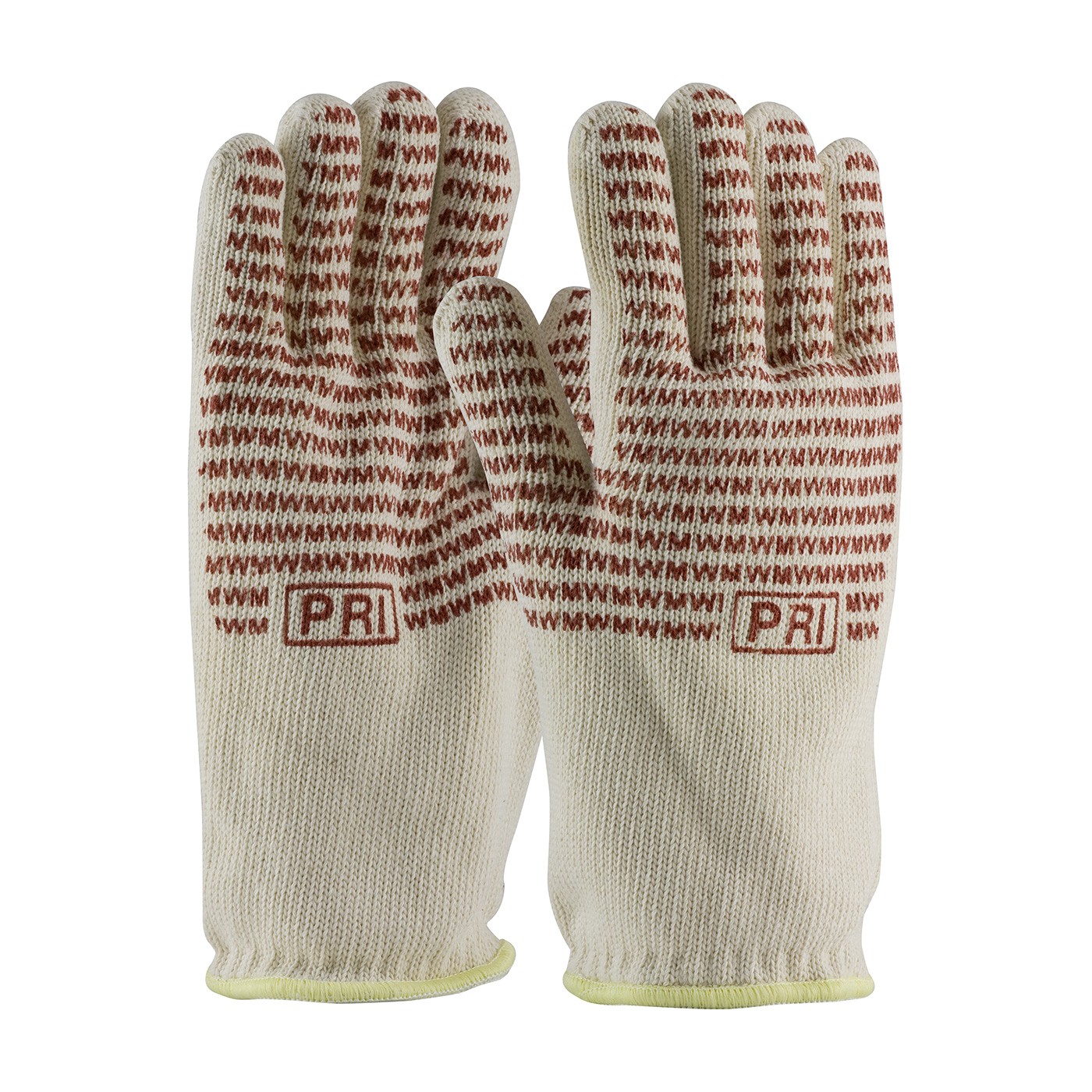 PIP® Double-Layered Cotton Seamless Knit Hot Mill Glove with Double-Sided EverGrip™ Nitrile Coating - 32 oz  (#43-802)