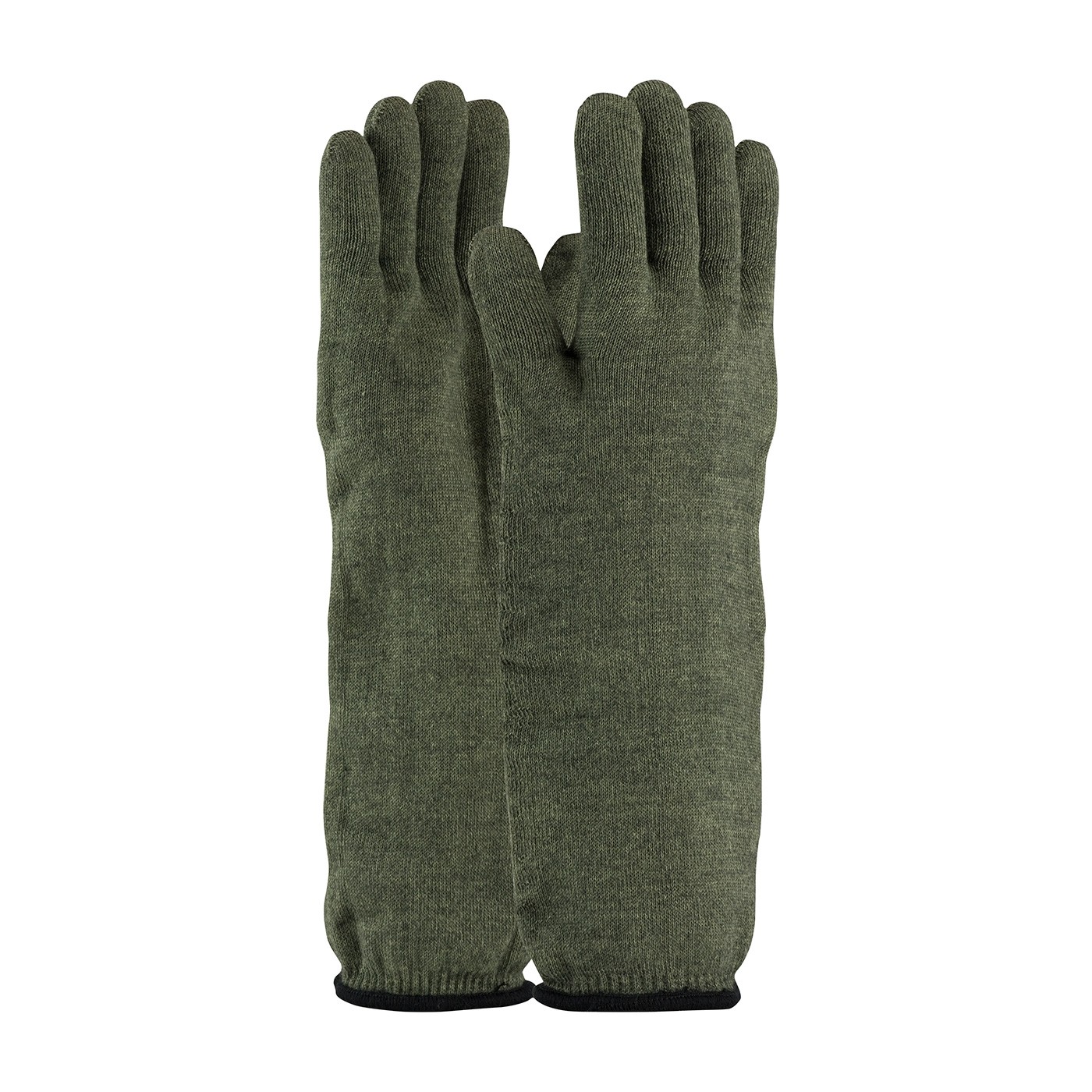 Kut Gard® Kevlar® / Preox Seamless Knit Hot Mill Glove with Cotton Liner - Extended Cuff  (#43-858)
