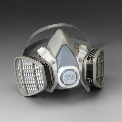 3M™ Half Facepiece Disposable Respirator Assembly (organic vapor, medium) (#5201)